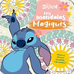 Disney Stitch - Mes mandalas magiques - Colorie et découvre les motifs. C'est magique !