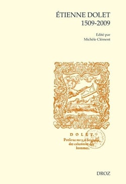 Etienne dolet. 1509-2009