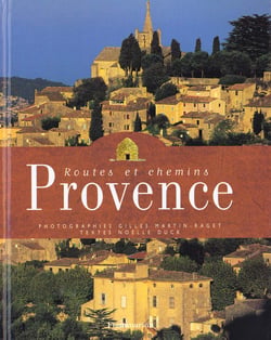 Routes et chemins de provence - illustrations, couleur