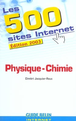 Les 500 sites internet - physique-chimie