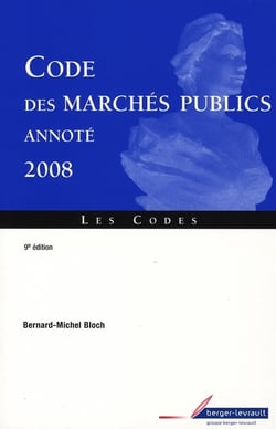 Code des marchés publics (9e édition)
