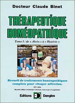 Therapeutique homeopathique t.1