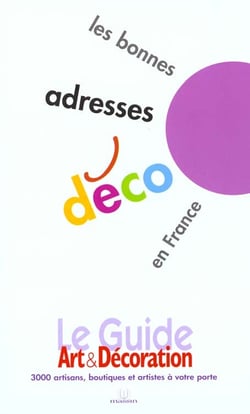 Bonnes adresses deco en france (les)