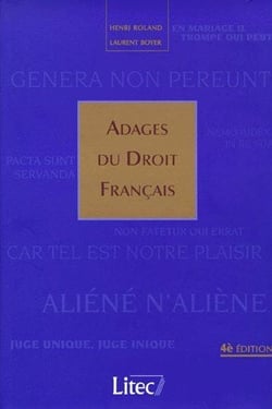 Adages du droit français