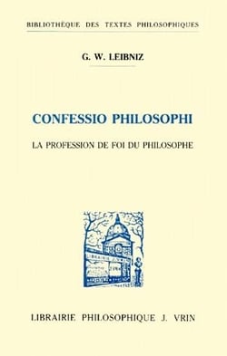 Confessio philosophi - la profession de foi du philosophe