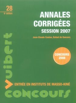 Annales corrigées (6e édition)