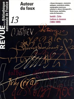 Revue de la Bibliothèque Nationale de France n.13 : autour du faux