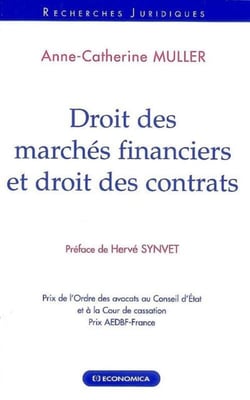 Droit des marchés financiers et contrats