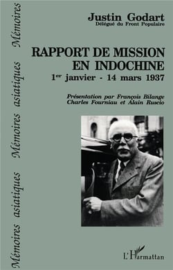 Rapport de mission en Indochine, 1 Janvier-14 Mars 1937