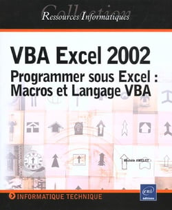 Vba excel - edition 2002