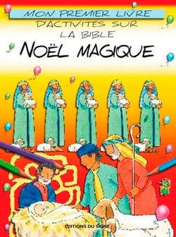 Mon premier livre d'activités sur la Bible - Noël magique