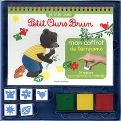 Mon coffret de tampons petit ours brun