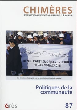 Revue Chimères n.87 : politiques de la communauté