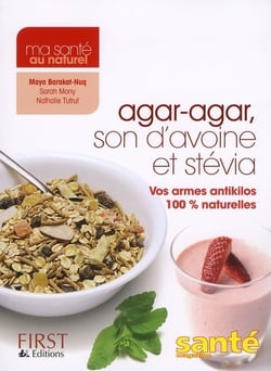Agar-agar, son d'avoine et stevia