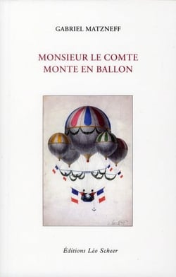 Monsieur le comte monte en ballon