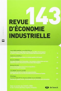 Revue d'économie industrielle n.143