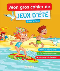 Mon gros cahier de jeux pour l'été