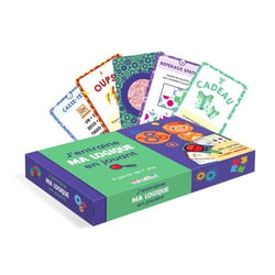 J'entraîne ma logique en jouant : 80 cartes, + 1 livret + 1 loupe magique
