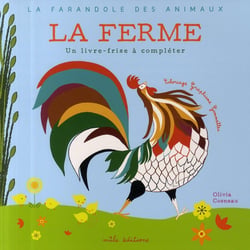 La ferme - un livre-frise à compléter