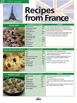 Recipes from france