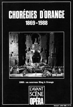 L'avant-scène opéra n.111 - chorégies d'orange
