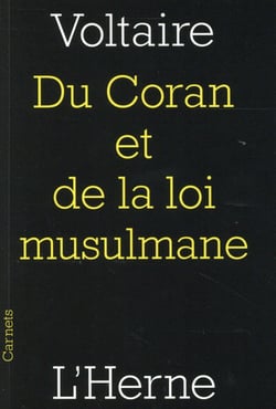 De l'alcoran et de la loi musulmane