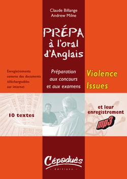 Prépa à l?oral d?anglais - violence issues