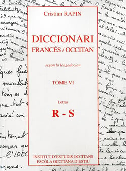 Diccionari francés/occitan t.6 - R-S