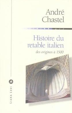 Histoire du retable italien des origines à 1500