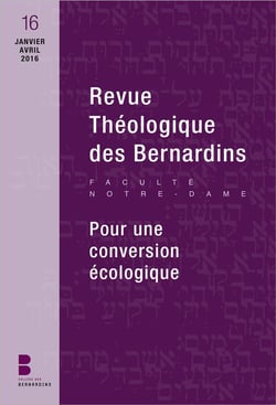 Revue théologique des Bernardins n.16 : le Christ et l'univers