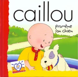 Caillou promène son chien