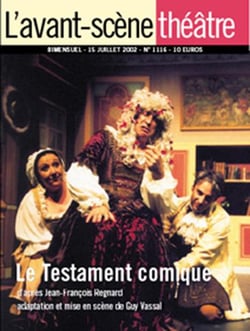 Revue L'Avant-scène théâtre : le testament comique