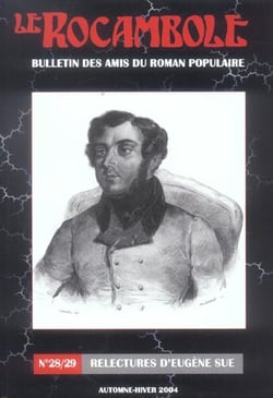 REVUE ROCAMBOLE n.28 : relectures d'Eugène Sue
