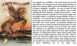 L'aventure humaine, passée, présente et à venir Tome 11 : le rayon sous la cendre