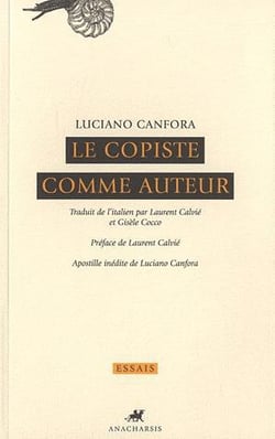 Le copiste comme auteur