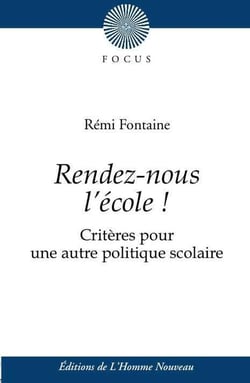 Rendez-nous l'école ! critères pour une autre politique scolaire
