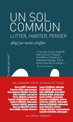 Un sol commun - lutter, habiter, penser