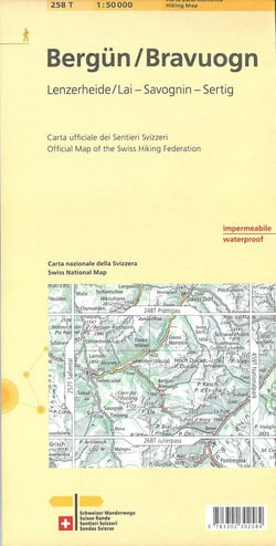 Bergün, Bravuogn pédestre