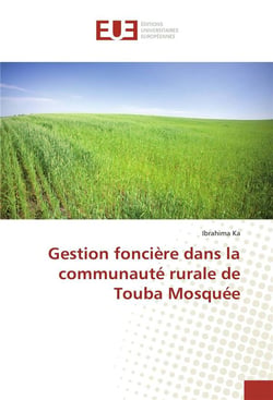 Gestion fonciere dans la communaute rurale de touba mosquee