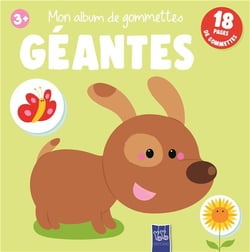 3+ - Mon album de gommettes géantes