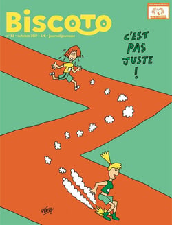 Lot de 5 Biscoto N°53 - C'Est Pas Juste : Octobre 2017 - Lot de 5 Ex