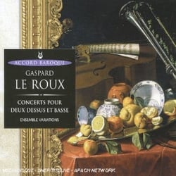 Concerts pour deux dessus et basse