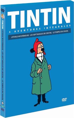 Tintin - 3 aventures - Vol. 4 : 7 boules de Cristal + Le Temple du soleil + L'Etoile mystérieuse