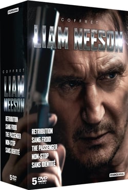 Coffret Liam Neeson : Retribution + Sang froid + The Passenger + Non-stop + Sans identité