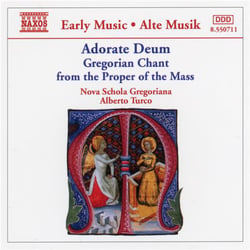 Adorate Deum:chant Gregorien