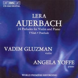 24 préludes pour violon et piano