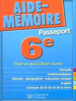 Aide-memoire passeport - 6e - edition 2001