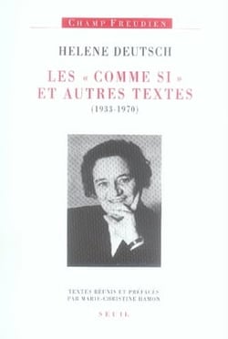 Les comme si et autres textes (1933-1970)