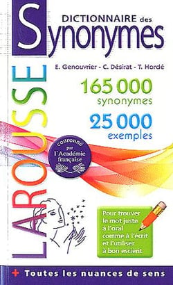 Dictionnaire de poche des synonymes