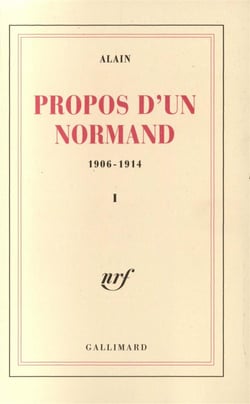 Propos d'un normand t.1 - 1906-1914